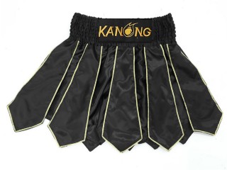 Spodenki Muay Thai Kanong : KNS-142-Czarny